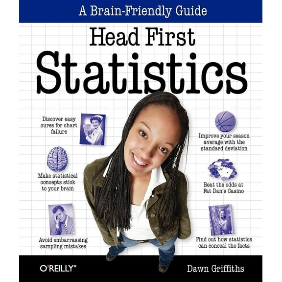 Pre-Owned Head First Statistics: A Brain-Friendly Guide (Paperback) 0596527586 9780596527587