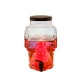 Way To Celebrate Halloween Skull Drink Dispenser, Iridescent