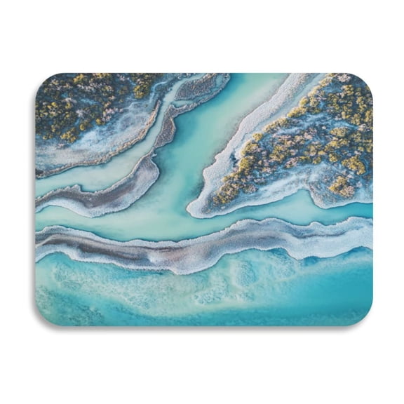 Dish Drying Mat Diatomite Kitchen Mats Counter Absorbent Dish Pad Drainer Rack View Overlooking The Beach