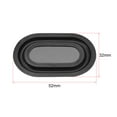 thumbnail image 2 of Unique Bargains 52×32mm Speaker Passive Radiator Vibration Plate, Subwoofer Vibration Membrane,  DIY Bass, Low Frequency 2 pcs, 2 of 2