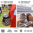 thumbnail image 4 of PHOOZY Patented Insulated Can Cooler Sleeve, 12 oz, Checkered, 4 of 8