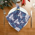 thumbnail image 2 of GZHJMY Cute Koala Cloth Napkins Set of 1, Reusable Washable Oversized Table Napkins for Family Wedding Dinner Party Home Decor, 20 Inch Decorative Washcloths, 2 of 7