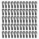 thumbnail image 1 of 60pcs Plástico 5mm Cuerda Elástica Cuerdas Elástica Mosquetón Ganchos de Extremo Sunnimix Bungee Shock Cord Hook, 1 of 8