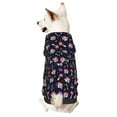 thumbnail image 5 of Uemuo Skulls In Floral for Winter Dog Hoodie Sweatshirts with Pockets Warm Dog Clothes for Small Dogs Chihuahua-Medium, 5 of 8