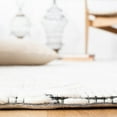 thumbnail image 3 of SAFAVIEH Marbella Ifrit Diamond Area Rug, Ivory/Black, 6' x 6' Square, 3 of 4