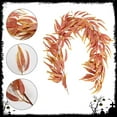 thumbnail image 4 of 70.8 Inch Simulation Rattan Maple Leaf Garland Halloween Thanksgiving Decoration Flexible Vine Decor, 4 of 6