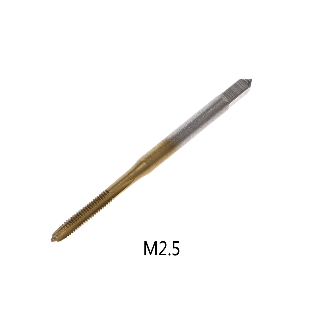 M2/M2.5/M3/M3.5/M4/M5/M6/M8 HSS Metric Straight Flute Thread Screw Tap Plug CN 