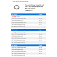 thumbnail image 2 of Thermostat O-Ring - Compatible with 1995 - 2007 Chevy Monte Carlo 1996 1997 1998 1999 2000 2001 2002 2003 2004 2005 2006, 2 of 2
