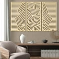 thumbnail image 5 of Large Heavy 3D Woodcut Artwork Wood Wall Art  16x32 inch, 5 of 7