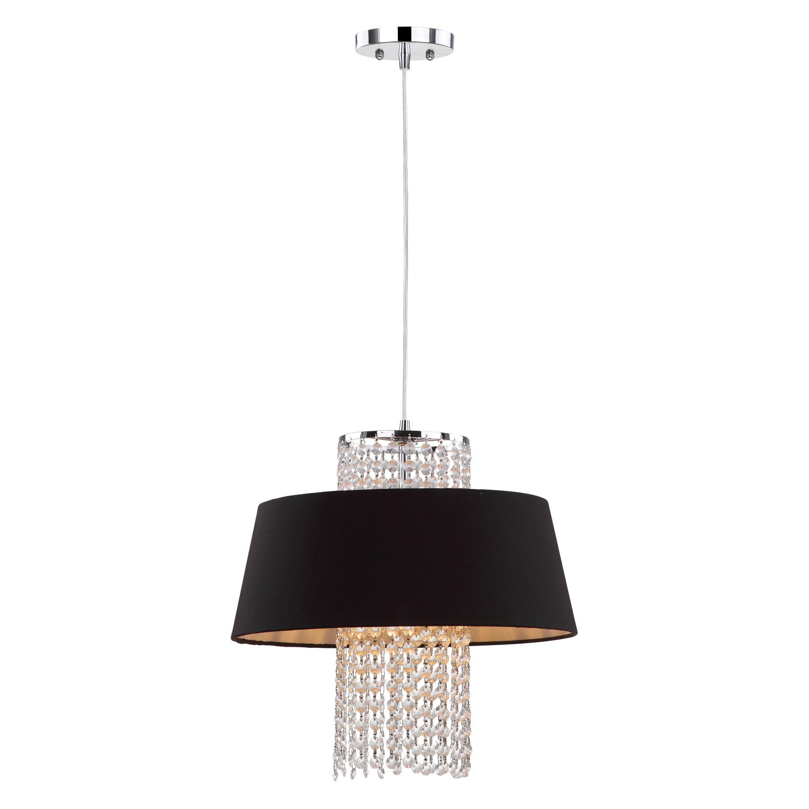 Safavieh Cadenza 3-Light 16 in. Dia. Modern Glam Pendant Light