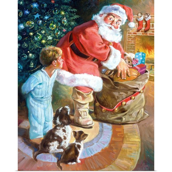 Great BIG Canvas | Rolled Hal Frenck Poster Print entitled No Way!