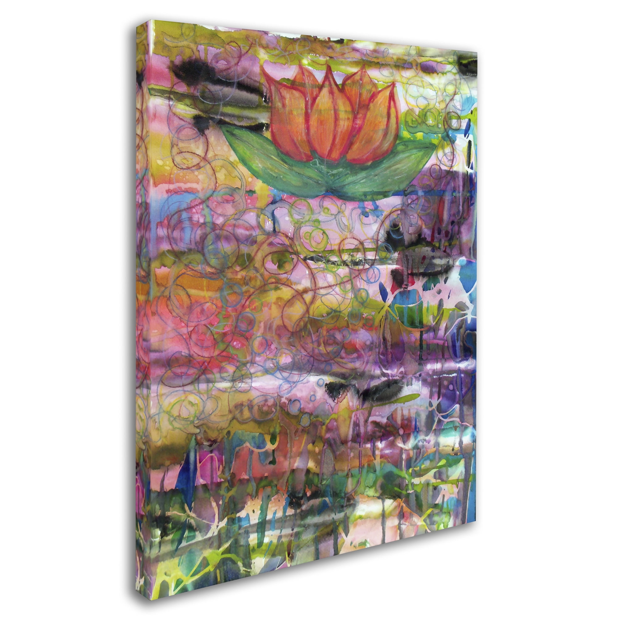 Lauren Moss 'Path to Enlightenment' 14 x 19 Canvas Art
