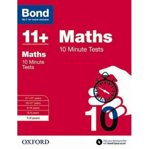 Bond 11 : Maths: 10 Minute Tests : 7-8 Years