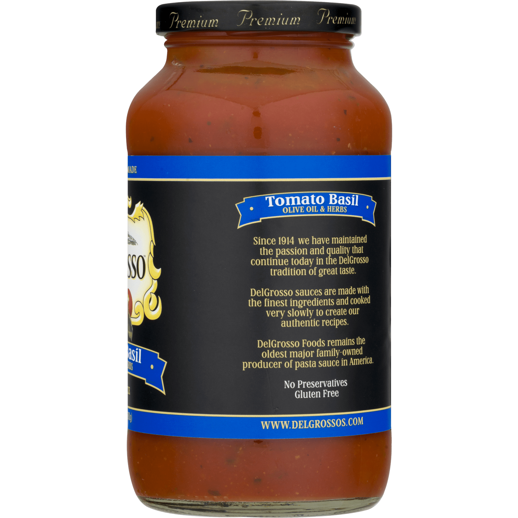 (12 pack) Del Grosso 24oz. Tomato Basil