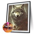 thumbnail image 2 of Cuadros Decorativos 5D bricolaje ronda completa taladro diamante pintura lobo Kit hogar decoración artesanal (A6503) DQrwqpou Nuevos Originales, 2 of 9