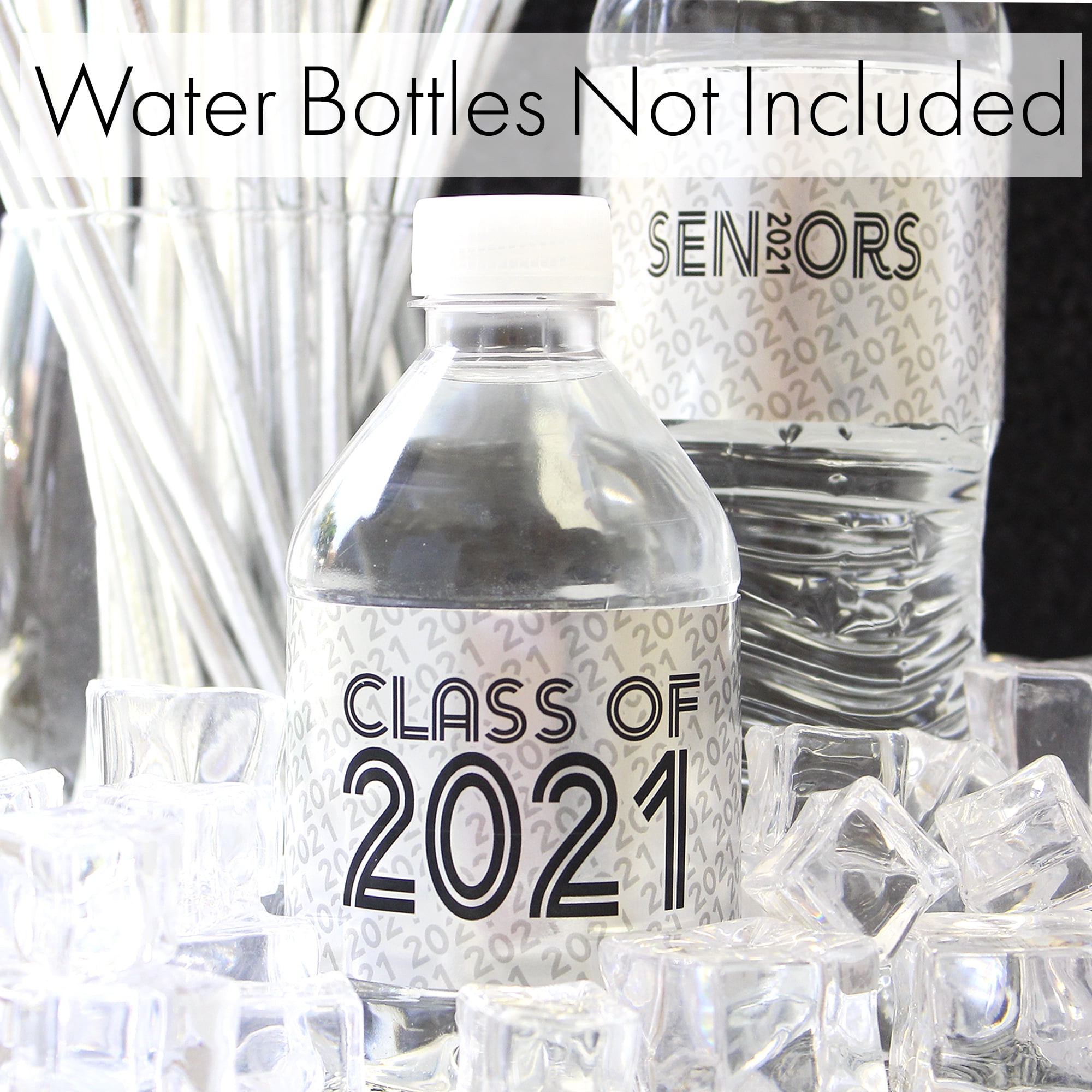 Senior Class of 2021 Water Bottle Labels - 24 Stickers ...