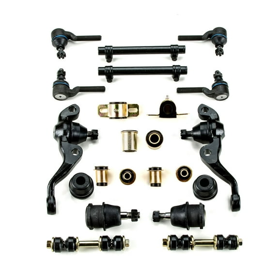 Black Poly Front End Suspension Rebuild Kit Fits 1970 - 1972 Dodge Charger Coronet