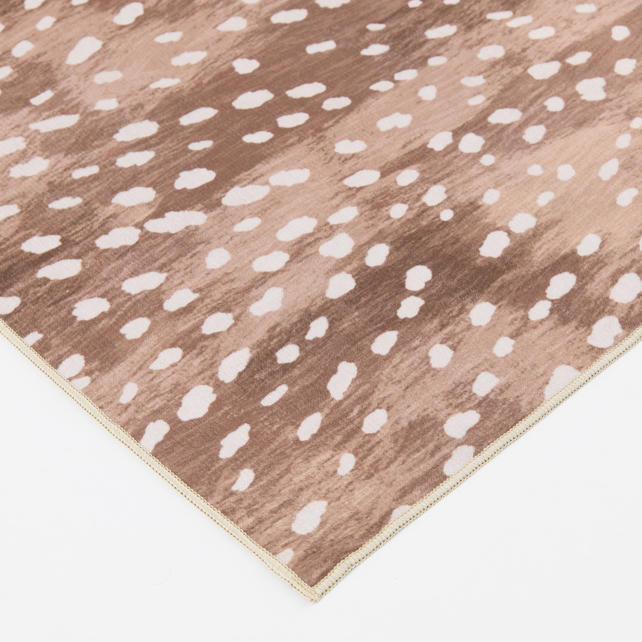 Home Décor Collection Washable Faux Doe Indoor Area Rug, 5'x7'