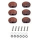 thumbnail image 2 of 6 juegos de arandelas elásticas de junta de virolas de montaje para accesorios de guitarra baja, 2 of 9
