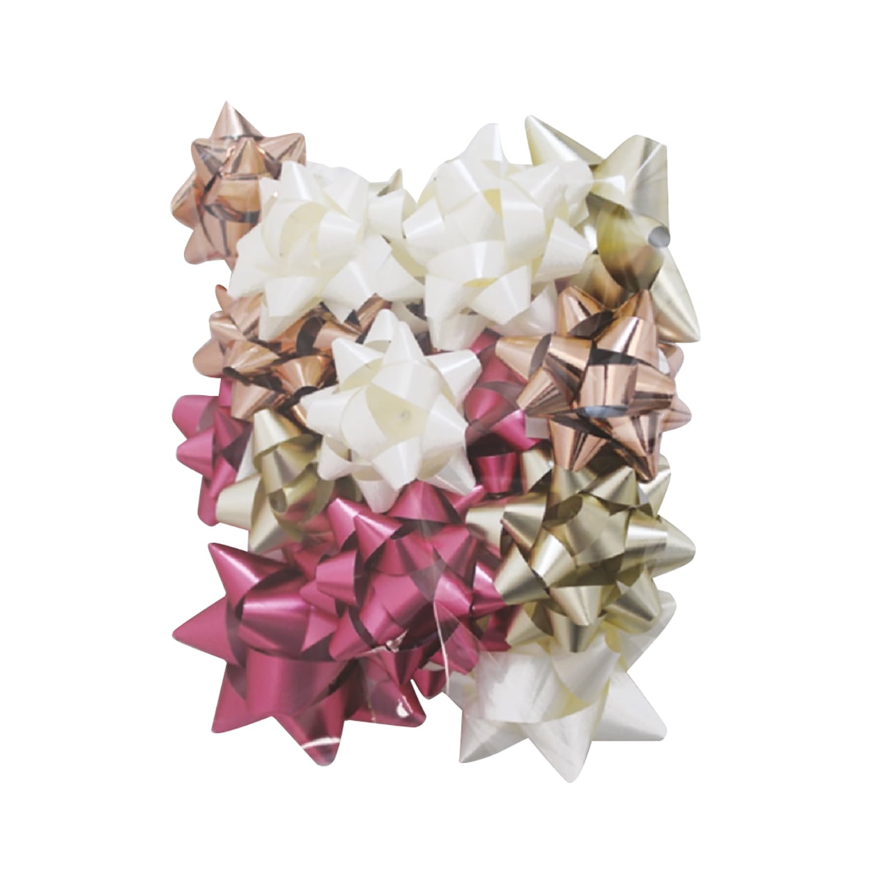 The Home Fusion Company Large Or Small Luxury Metallic Foil Gift Bows Gold Silver White Blue Christmas Xmas