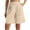 Beige, variant on Diufon Dress Shorts for Women Casual High Waisted Above Knee Length Shorts Wide Leg Summer Shorts with Pockets