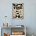thumbnail image 4 of Fun Bathroom Wall Art Poster with Wanted Who Took The Last Roll Design And Toilet Paper Roll Print Poster, 4 of 8