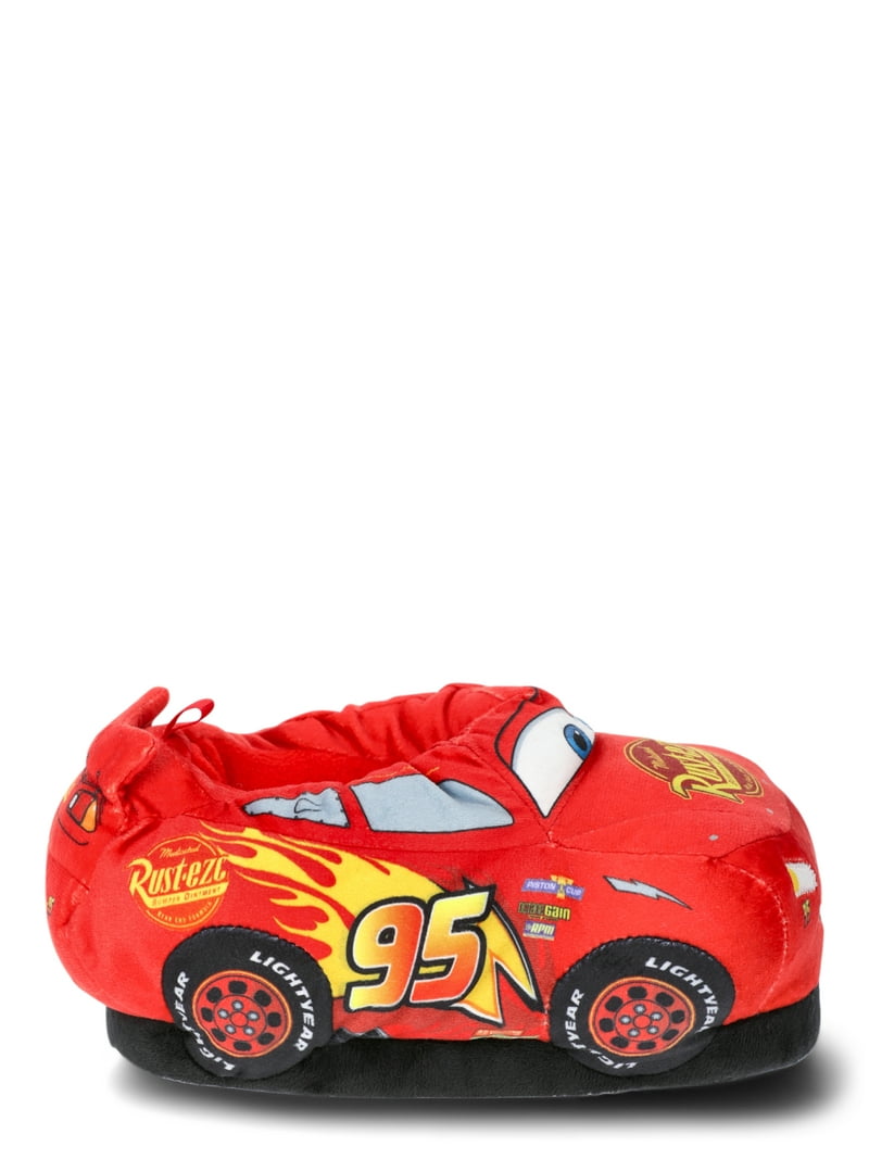Disney Cars Little Big Kids Lightning McQueen Slippers