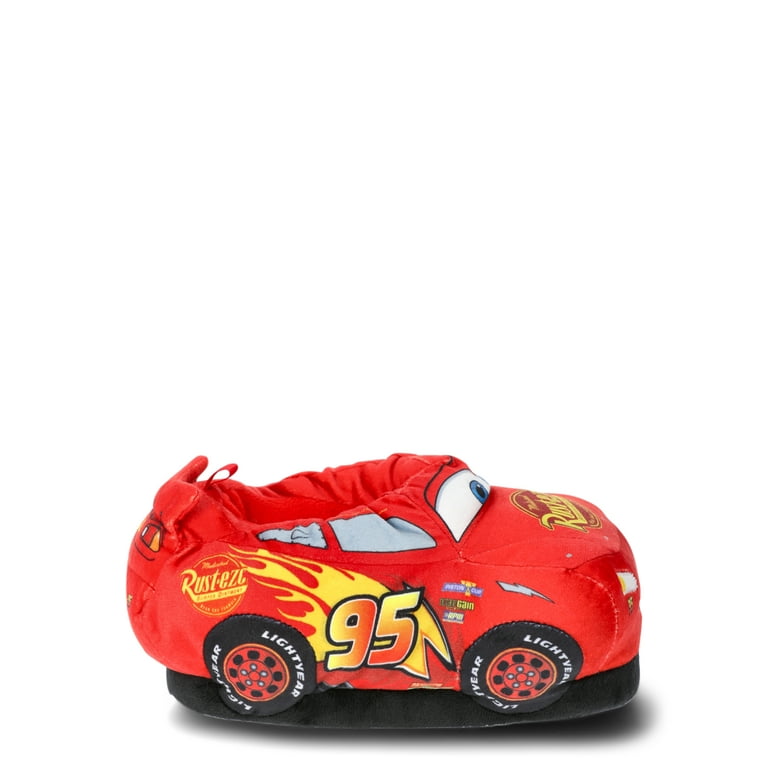 Disney Cars Little Big Kids Lightning McQueen Slippers Walmart