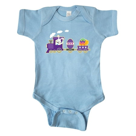 

Inktastic Easter Bunny Rabbit Egg Train Gift Baby Boy or Baby Girl Bodysuit