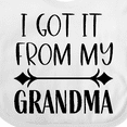 thumbnail image 4 of Inktastic I Got It from My Grandma Boys or Girls Baby Bib, 4 of 4
