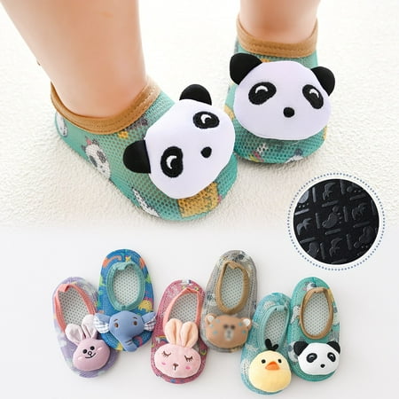 

Cartoon Baby Summer Breathable Mesh Anti-slip Floor Socks Swimming Socks Shoes Kids Beach Surf Indoor Outdoor Slippers