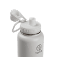 thumbnail image 2 of Takeya Actives Stainless Steel Water Bottle w/Spout lid, 40oz Arctic, 2 of 4