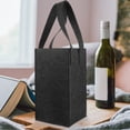 thumbnail image 6 of Wine Tote Bag Drawstring Storage Box Packaging Bags Travel Gift Portable Pouch 4 Pc, 6 of 6