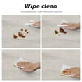 thumbnail image 4 of RUIYC Christmas Fitted Round Table Cloth,XMAS Retro Linen Tablecloth Waterproof Table Cover for Table,Black Plaid Circular Table Cloth Elastic for Kitchen Picnic White, 4 of 7