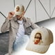 thumbnail image 1 of Gorra de béisbol del Sagrado Corazón, linda gorra blanca, linda gorra blanca de abanico, gorra blanca, 1 of 9