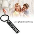 thumbnail image 4 of Drive Safe Handsome I Love You Llavero para novio, marido, papá, Navidad, cumpleaños, regalos del Día de San Valentín Jadeshay A, 4 of 6
