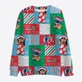 thumbnail image 1 of Disney-Sudadera de manga larga con cuello redondo para mujer, suéter informal con estampado de Stitch y Mickey Minnie, estilo Harajuku, Y2K, Feliz Navidad, novedad, 1 of 4