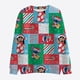 thumbnail image 4 of Disney-Sudadera de manga larga con cuello redondo para mujer, suéter informal con estampado de Stitch y Mickey Minnie, estilo Harajuku, Y2K, Feliz Navidad, novedad, 4 of 5