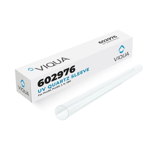 VIQUA 602976 Replacement Quartz Sleeve for UV Lamp 602856, VIQUA Water Purification Systems, Genuine OEM