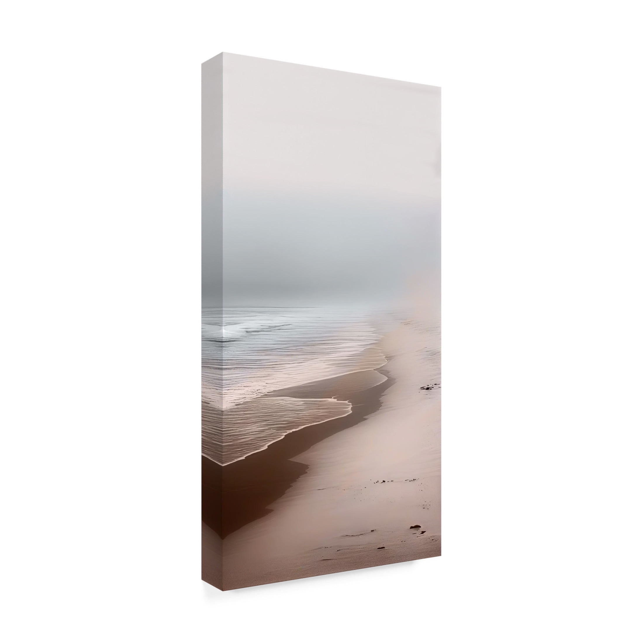 Canvas Wall Art - Sasha 'Take Me Down to the Sea Again' Wall Art for Living Room, Bedroom, or Office Décor by Trademark Fine Art - 16 x 32 Inches