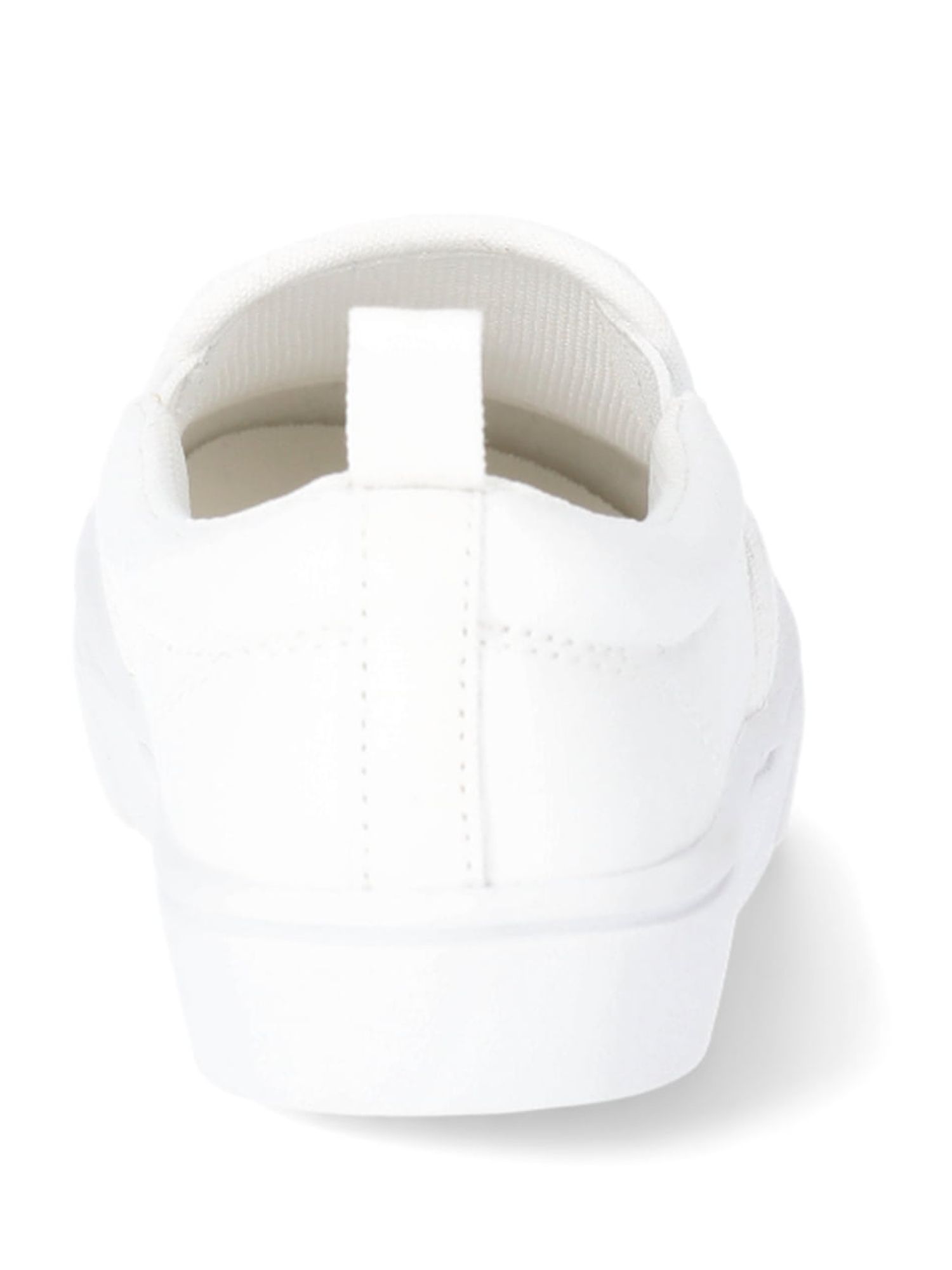 Wonder Nation Girls Slip-On Sneakers, White photo 4