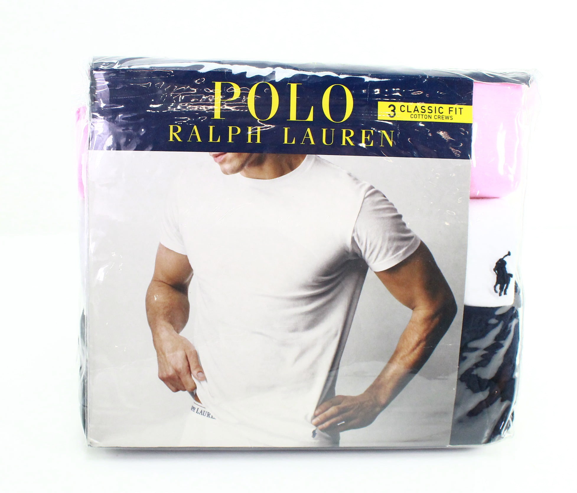 Polo Ralph Lauren - Mens Undershirt 3-Pack Classic Fit Crewneck XL ...