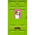 thumbnail image 2 of Australian Shepherd Hearts Love Valentines Day Wall or Door Hanging Prints, 2 of 2