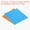 Orange, Blue, variant on Uxcell 4pcs Hot Pad Heat Resistant Silicone Mat Trivet Mat Pot Holder Hot Pot Table Coaster-Orange/Black