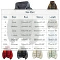 thumbnail image 2 of WRKEKC Winter Jackets for Men Solid Color Layered Look Vest Stand Collar Zipper Pocket Cotton Jacket Long Sleeve Casual Wear, 2 of 5