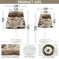 thumbnail image 2 of Table Lamp Small 5.9x10.8 Inches Table Lamps Night Light Tools & Home Improvement Bedroom Lamp Guest Room Lamp Study Lamp Office Lamp Gray Sleeping Bear, 2 of 7