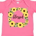 thumbnail image 4 of Inktastic Blessed Sunflower Wreath Girls Baby Bodysuit, 4 of 5