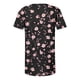 thumbnail image 5 of TaTaai Women's Casual Printed Top, Breathable Cotton, Relaxed Fit, Short Sleeve V-Neck, Button Ruching Detail, Pullover, Daily Holiday Outings Spring Summer Solid Hues Gift, 5 of 5
