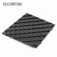 thumbnail image 3 of Car Front Bumper Lower Mesh Grill Plate Trim Cover for E60 E61 M 51117897186 51117897184 Bumper Cov, 3 of 5