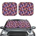thumbnail image 2 of Salouo Halloween Black Cats Pattern Car Windshield Sun Shade Foldable | Front Windshield Shade for Sun, Heat and UV Rays | Interior Sun Protection-Medium, 2 of 6